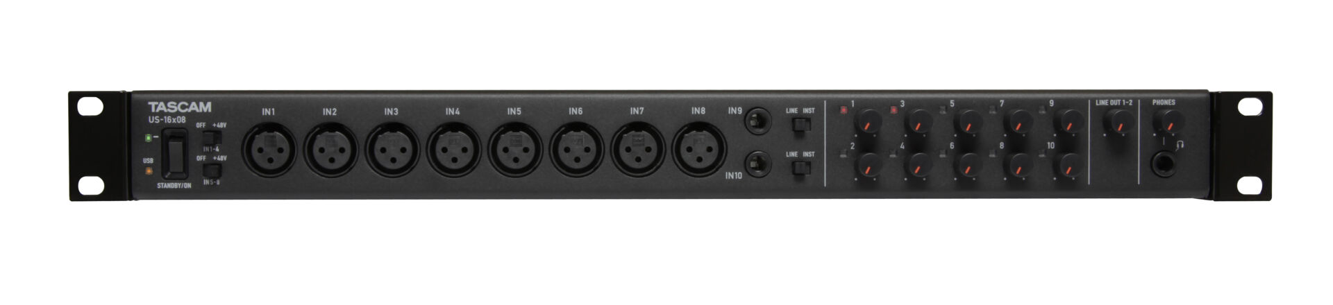 AUDIOIBIZA TARJETA SONIDO USB TASCAM US 16X08 4